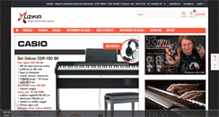 Desktop Screenshot of muzikia.ro